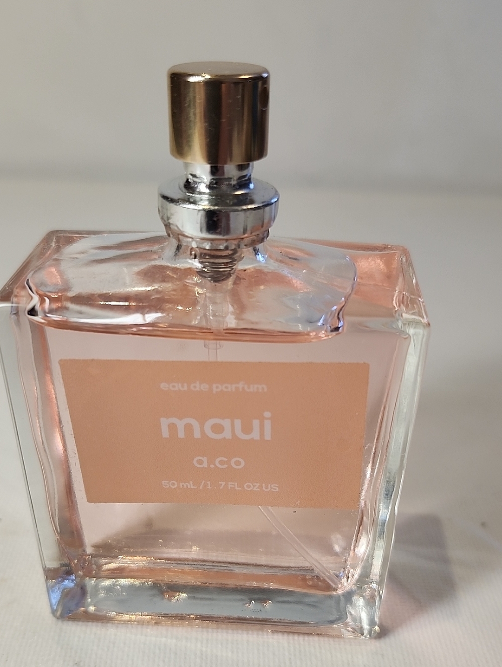 Maui a.co Eau de Parfum - Pink Clear Glass Bottle 50ml